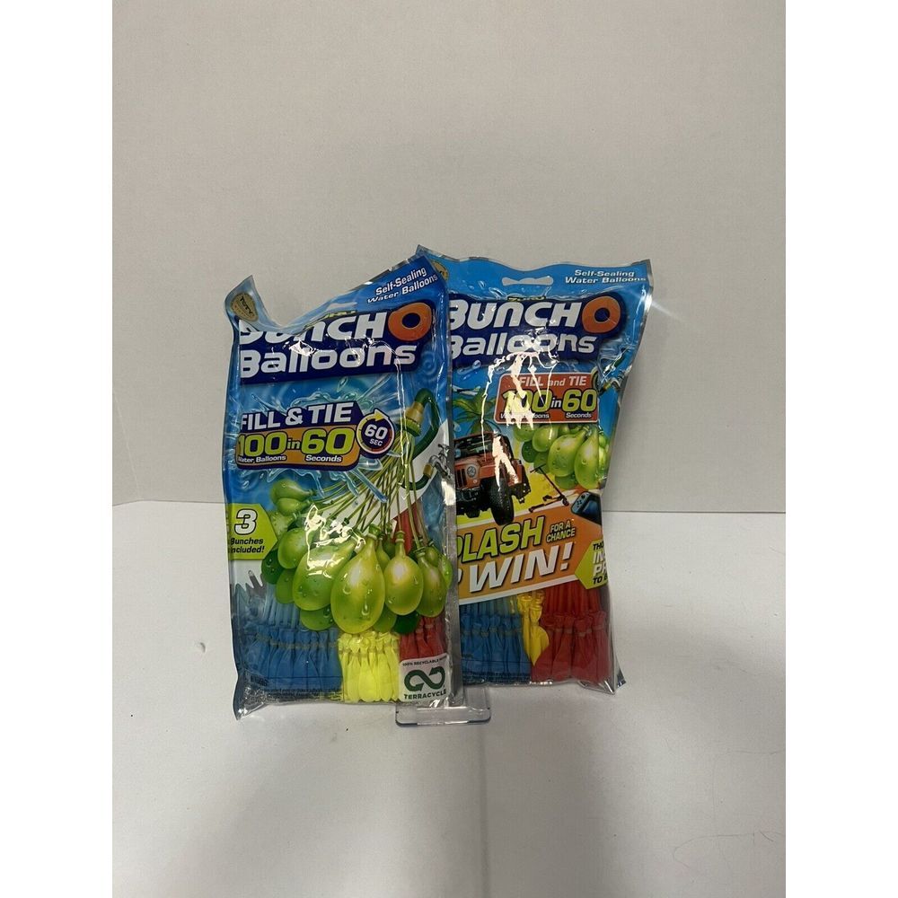 Zuru*Crazy Bunch O Balloons 100 Rapid-Filling Self-Sealing Water Balloons